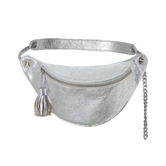 belt bag silver liana camba